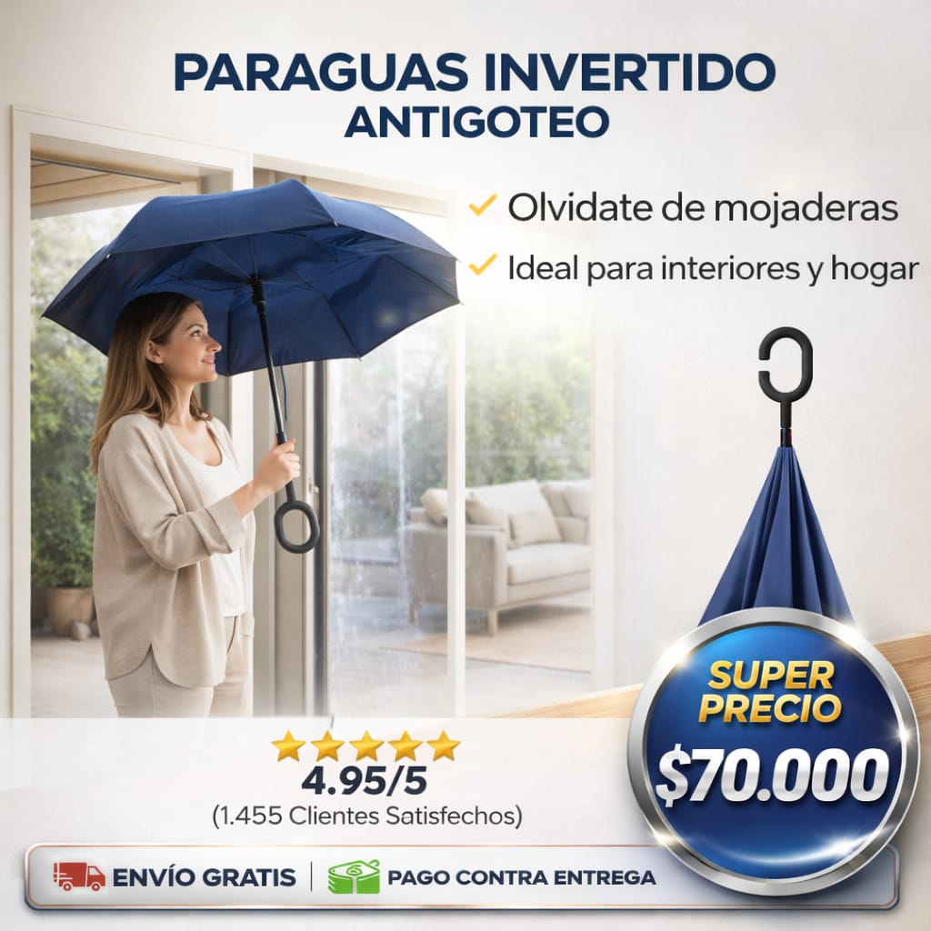 Oferta paraguas en casa